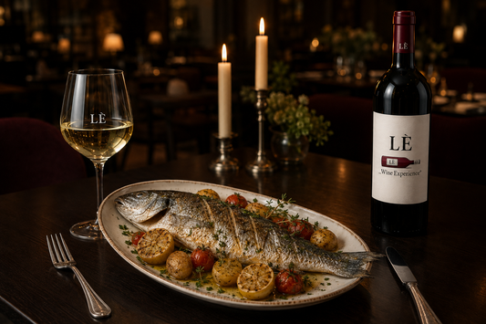 Vino con pesce al forno: bianchi, rosati, bollicine