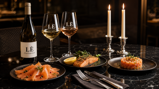 Vino con salmone: affumicato, al forno o crudo
