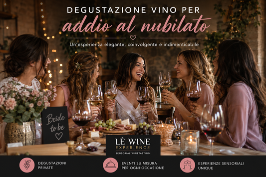 Degustazione vino addio al nubilato: idee chic
