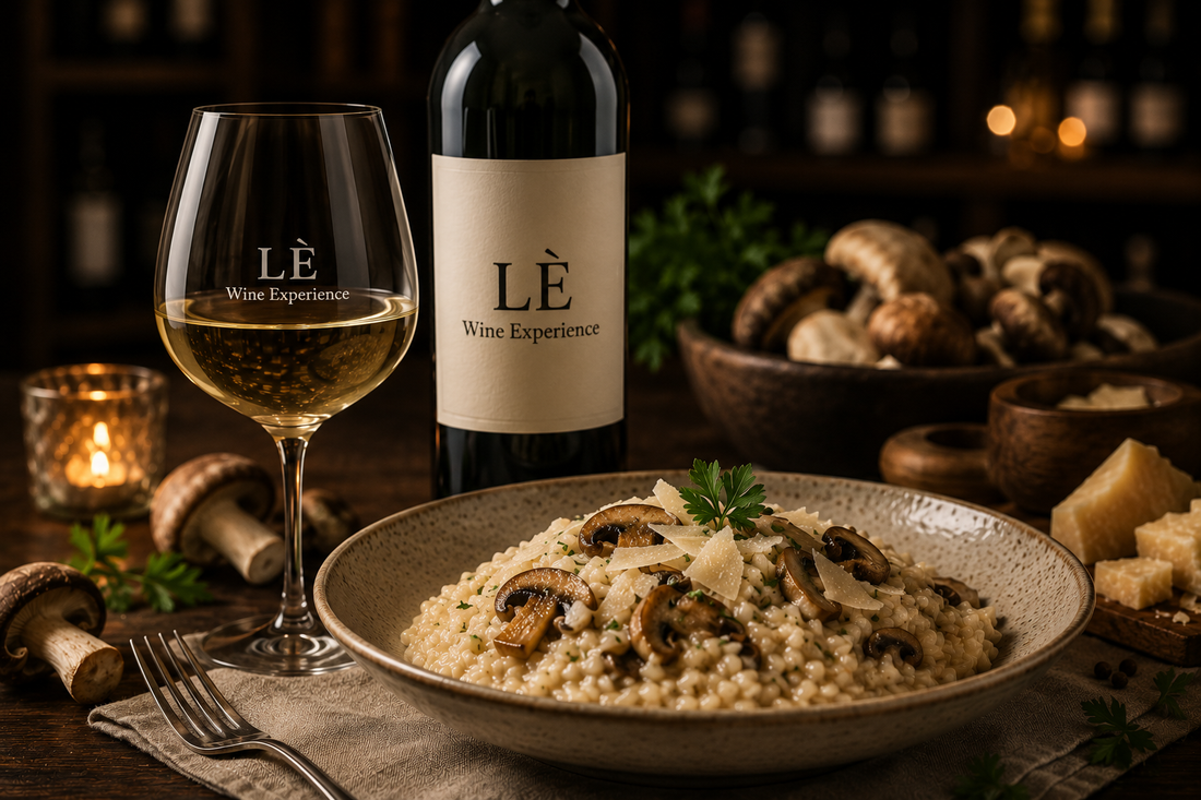 Risotto ai funghi: vino giusto e abbinamenti
