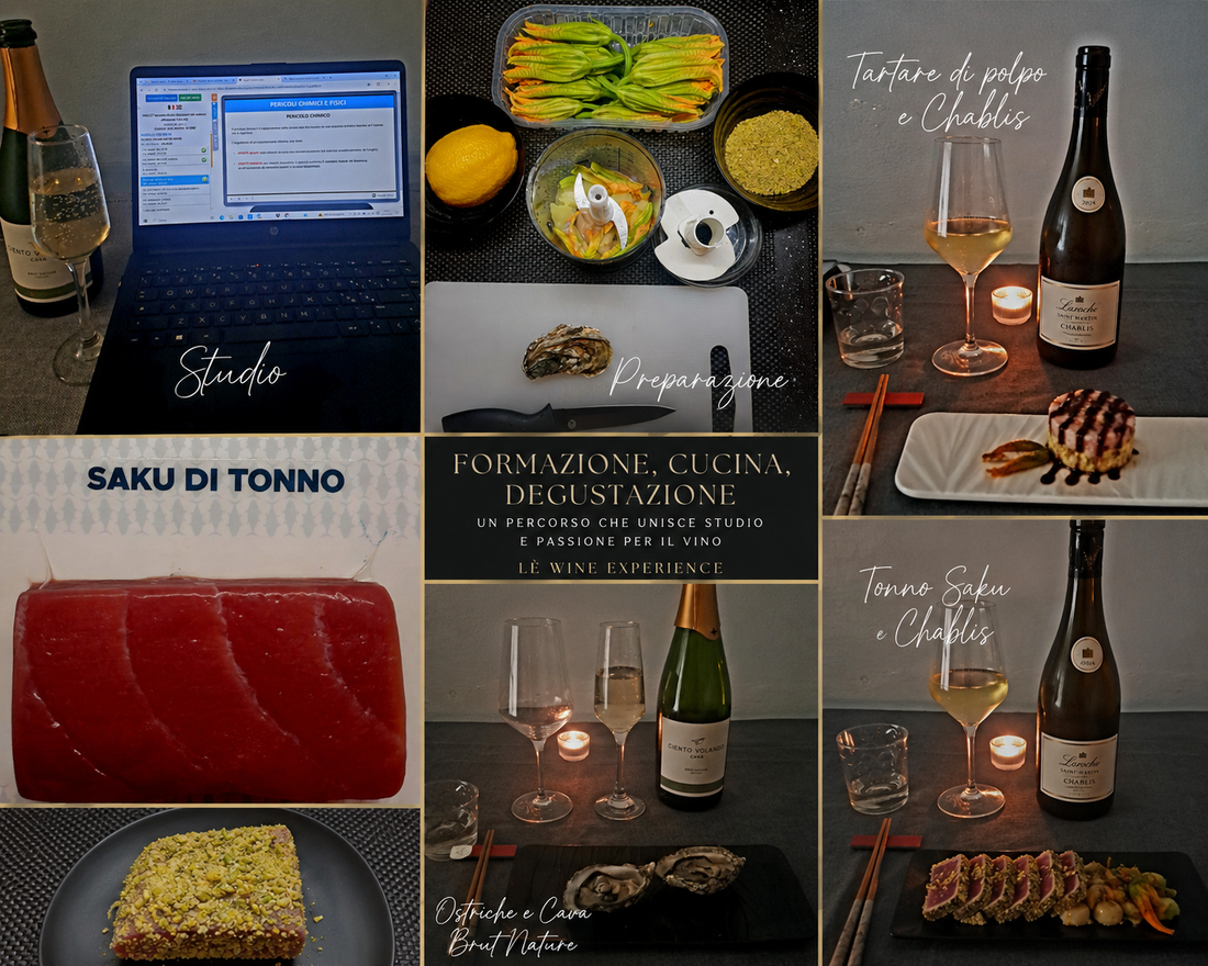 Dal corso HACCP al calice: quando lo studio incontra la degustazione del vino
