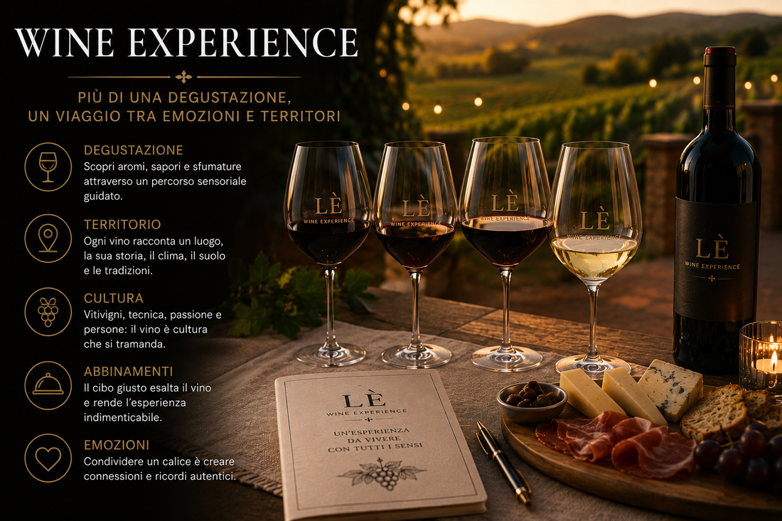 Wine experience: cos’è e perché è più di una degustazione
