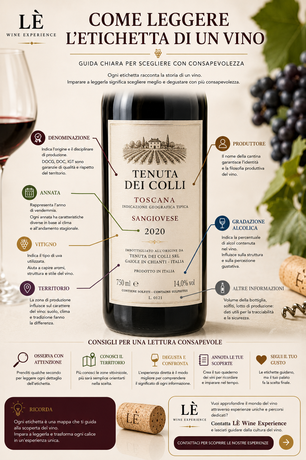 Come leggere etichetta vino: guida chiara per scegliere