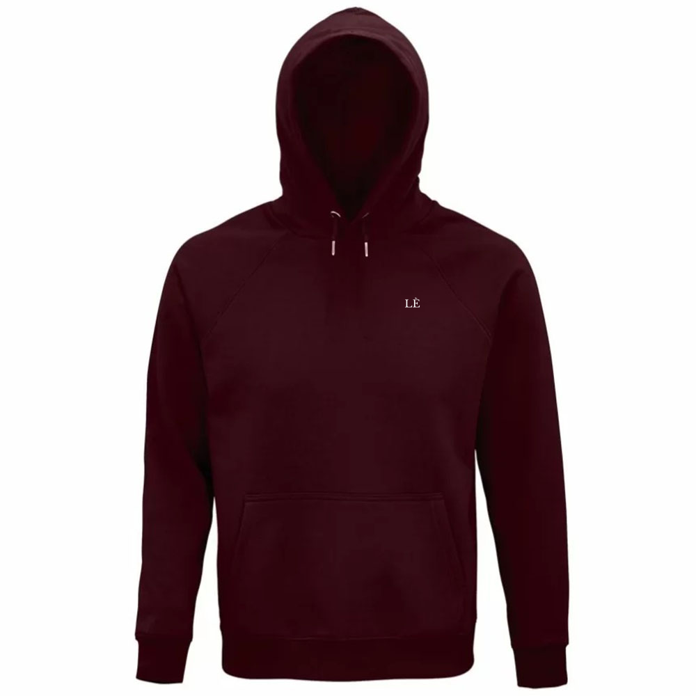 Sweat à capuche unisexe bio
